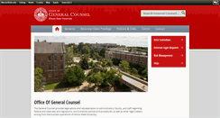 Desktop Screenshot of generalcounsel.illinoisstate.edu