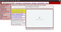 Desktop Screenshot of mailservices.illinoisstate.edu