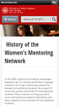 Mobile Screenshot of mentoringnetwork.illinoisstate.edu