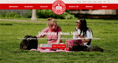 Desktop Screenshot of illinoisstate.edu