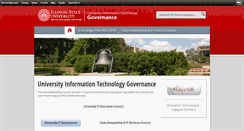 Desktop Screenshot of itgovernance.illinoisstate.edu