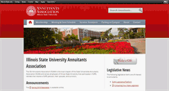 Desktop Screenshot of annuitants.illinoisstate.edu
