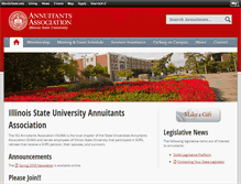 Tablet Screenshot of annuitants.illinoisstate.edu