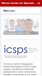 Mobile Screenshot of icsps.illinoisstate.edu