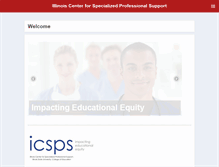 Tablet Screenshot of icsps.illinoisstate.edu