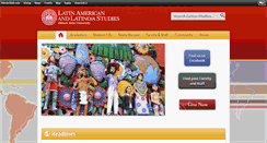 Desktop Screenshot of latinostudies.illinoisstate.edu