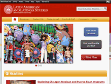 Tablet Screenshot of latinostudies.illinoisstate.edu