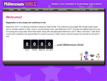 Tablet Screenshot of millenniumgirls.illinoisstate.edu