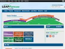 Tablet Screenshot of leapforward.illinoisstate.edu