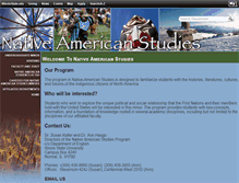 Tablet Screenshot of nativestudies.illinoisstate.edu