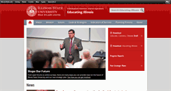 Desktop Screenshot of educatingillinois.illinoisstate.edu