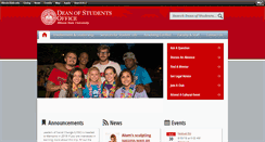 Desktop Screenshot of deanofstudents.illinoisstate.edu